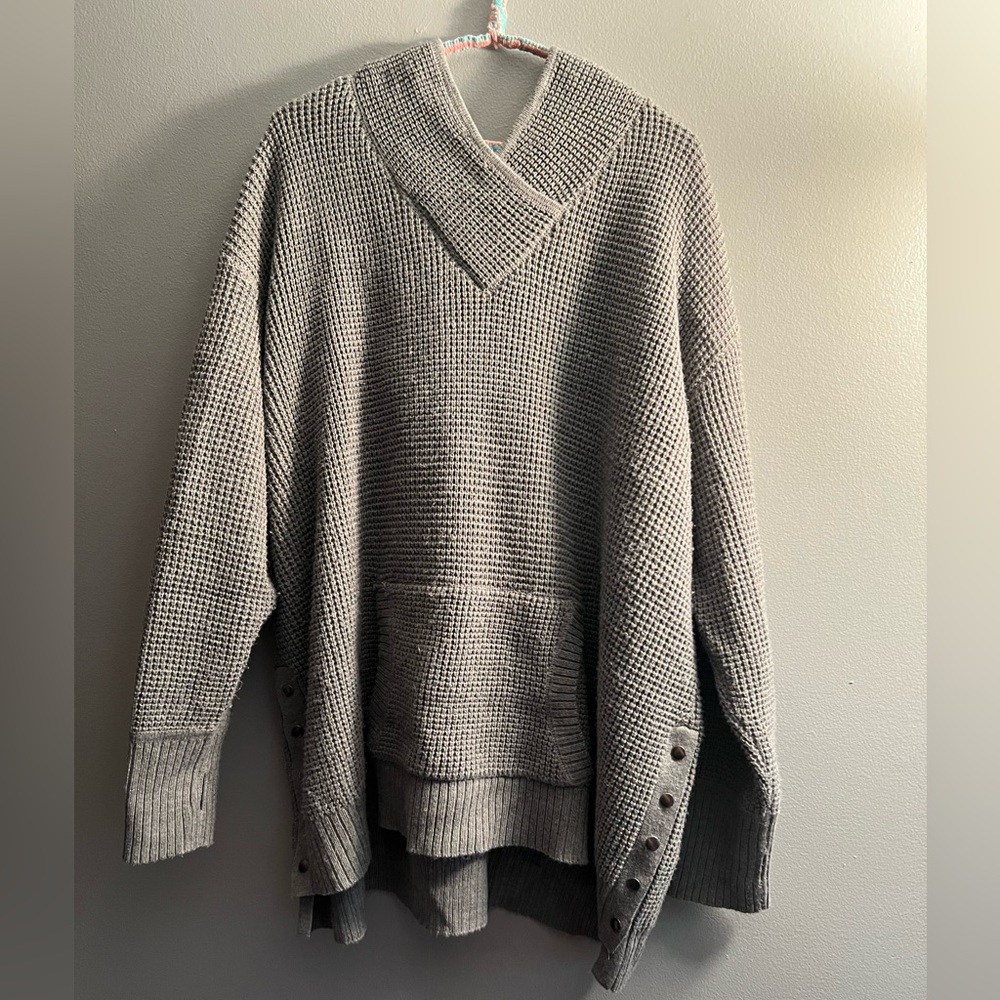 Roamans Gray Sweater 2X 26/28